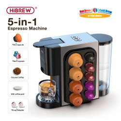 Macchina per caffè ed espresso 5 in 1 HIBREW - Bevande calde e fredde